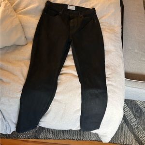 Everlane Black Denim Skinny High Rise 31